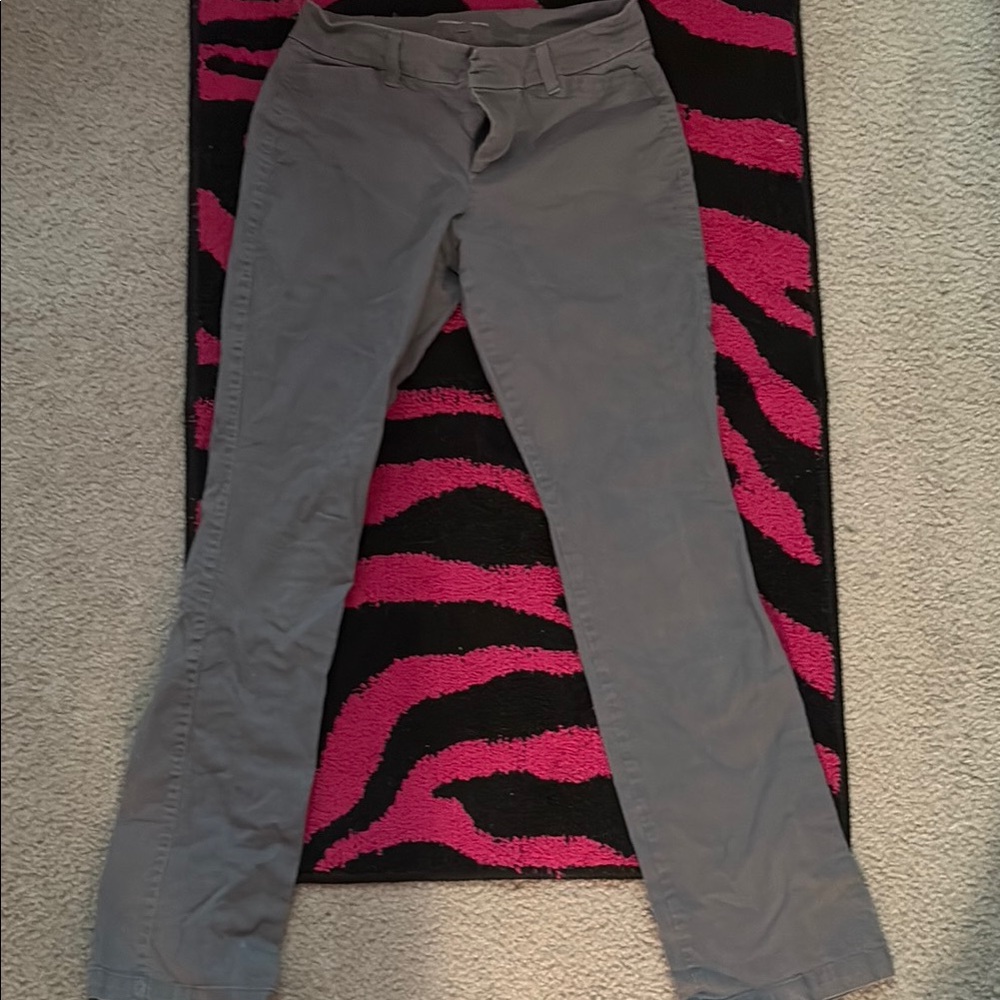 Old Navy Gray Straight Leg Pants